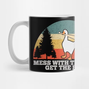 Mess with the Honk Vintage Mug